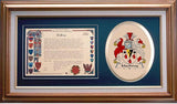 Macinroy Clan Crest History Framed Print