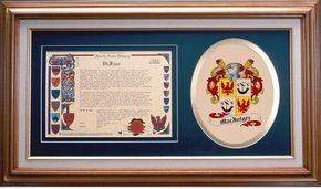 Macintyre Clan Crest History Framed Print