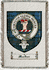 Maciver Clan Robertson Clan Badge Throw Blanket