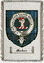 Macivor Clan Robertson Clan Badge Throw Blanket