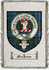 Macjames Clan Robertson Clan Badge Throw Blanket