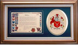 Mackale Clan Crest History Framed Print