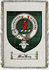 Mackay Clan Davidson Clan Badge Throw Blanket