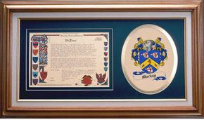 Mackay Clan Crest History Framed Print