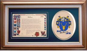 Mackenzie Clan Crest History Framed Print