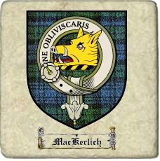 Mackerlich Clan Badge Marble Tile