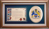 Mackerrell Clan Crest History Framed Print