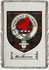 Mackerron Clan Stuart Clan Badge Throw Blanket