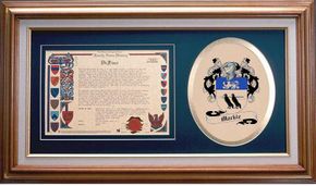 Mackie Clan Crest History Framed Print