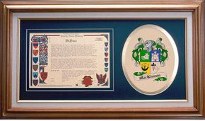 Mackinnon Clan Crest History Framed Print