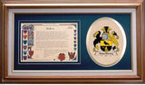 Mackirdy Clan Crest History Framed Print
