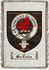 Maclewis Clan Stuart Clan Badge Throw Blanket
