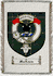 Maclewis Clan Badge Throw Blanket