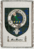 Macmaster Clan Macinnes Clan Badge Throw Blanket