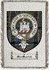 Macmurrich Clan Badge Throw Blanket