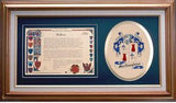 Macnaughton Clan Crest History Framed Print