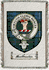 Maconachie Clan Robertson Clan Badge Throw Blanket