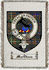 Macowan Clan Macdonnell Clan Badge Throw Blanket