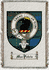 Macpetrie Clan Maclaren Clan Badge Throw Blanket