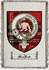 Macrob Clan Macfarlane Clan Badge Throw Blanket