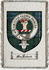 Macrobert Clan Robertson Clan Badge Throw Blanket