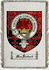 Macrobert Clan Badge Throw Blanket