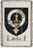 Mactear Clan Badge Throw Blanket