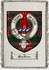 Macvicar Clan Macnaughton Clan Badge Throw Blanket