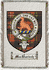 Macvurirch Clan Badge Throw Blanket