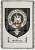 Macvurrich Clan Badge Throw Blanket