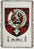 Macwhan Clan Macqueen Clan Badge Throw Blanket