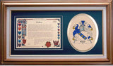Mair Clan Crest History Framed Print