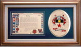 Majoribanks Clan Crest History Framed Print