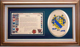 Mar Clan Crest History Framed Print