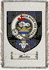 Martin Clan Macdonald Clan Badge Throw Blanket
