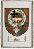 Mekie Clan Macdonnell Ofkeppoch Clan Badge Throw Blanket