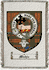 Michie Clan Macdonnell Ofkeppoch Clan Badge Throw Blanket