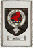 Milloy Clan Badge Throw Blanket