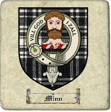Minn Clan Badge Marble Tile