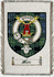 Moir Clan Badge Throw Blanket
