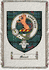 Mouat Clan Badge Throw Blanket