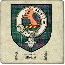 Mowat Clan Badge Marble Tile
