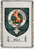 Mowat Clan Badge Throw Blanket