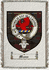 Munn Clan Stuart Clan Badge Throw Blanket