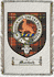 Murdoch Clan Macpherson Clan Badge Throw Blanket