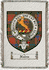 Nairn Clan Badge Throw Blanket