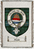 Neale Clan Badge Throw Blanket