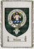 Neaves Clan Badge Throw Blanket