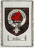 Neilson Clan Stuart Clan Badge Throw Blanket