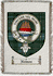 Nelson Clan Macneil Clan Badge Throw Blanket